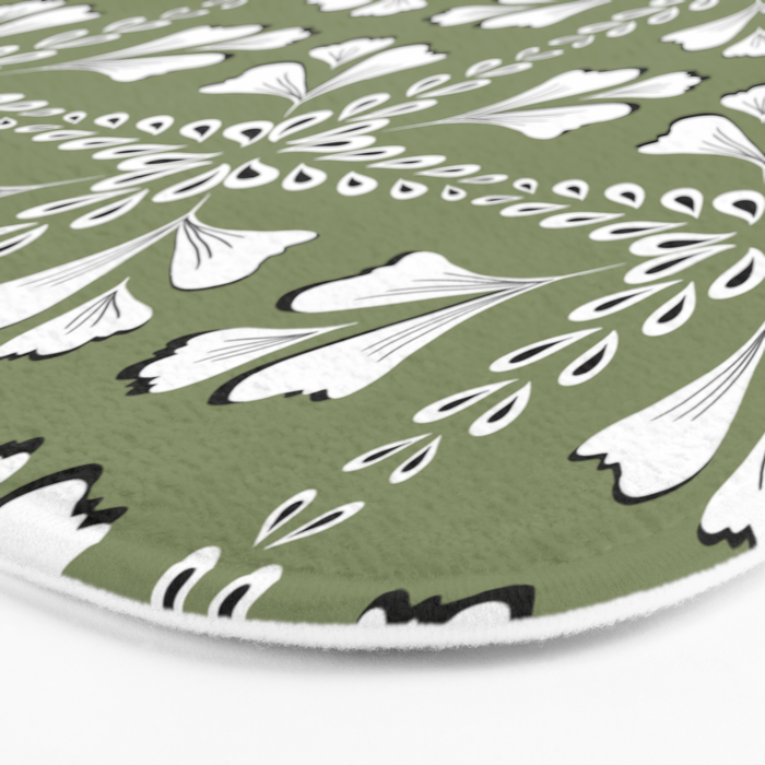 Leafy Meadow 2 Bath Mat Gallery Image 3
