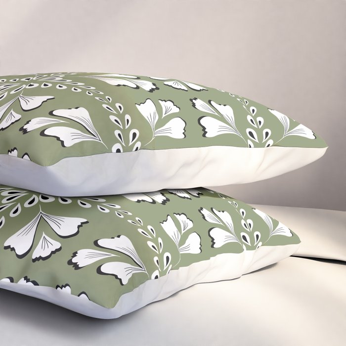 Leafy Meadow 2 Pillow Sham Gallery Image 3
