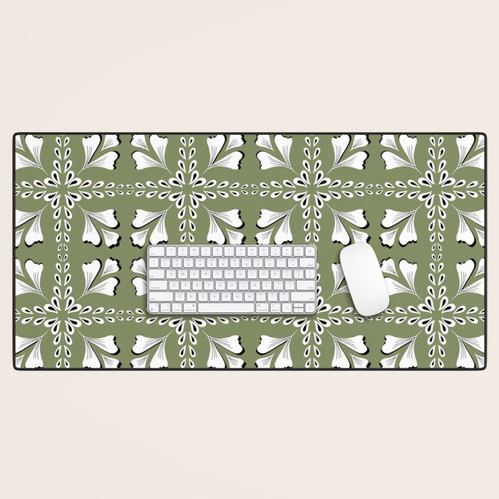 Leafy Meadow 2 Desk Mat Gallery Image 1