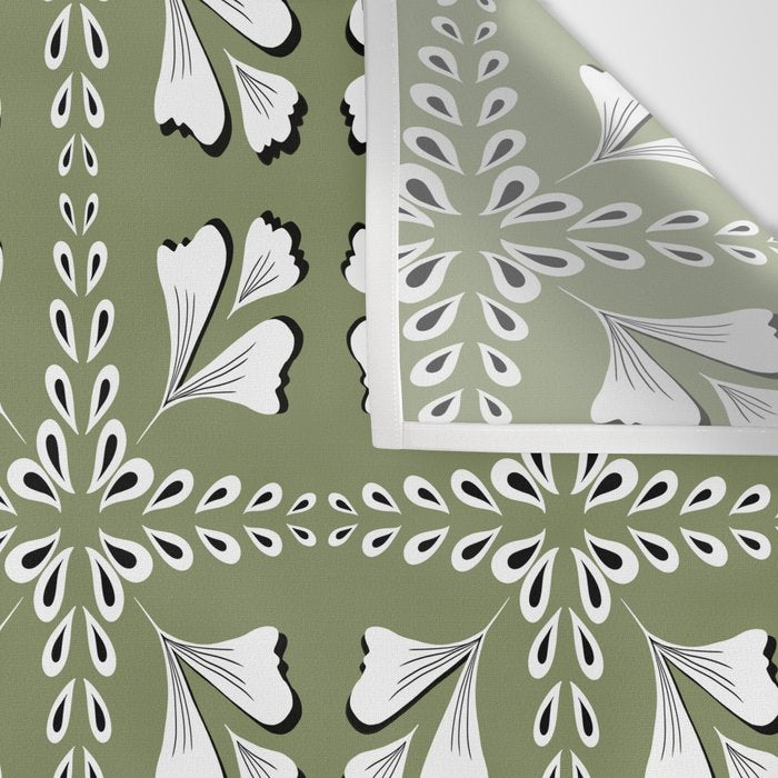Leafy Meadow 2 Wall Tapestry Gallery Image 3