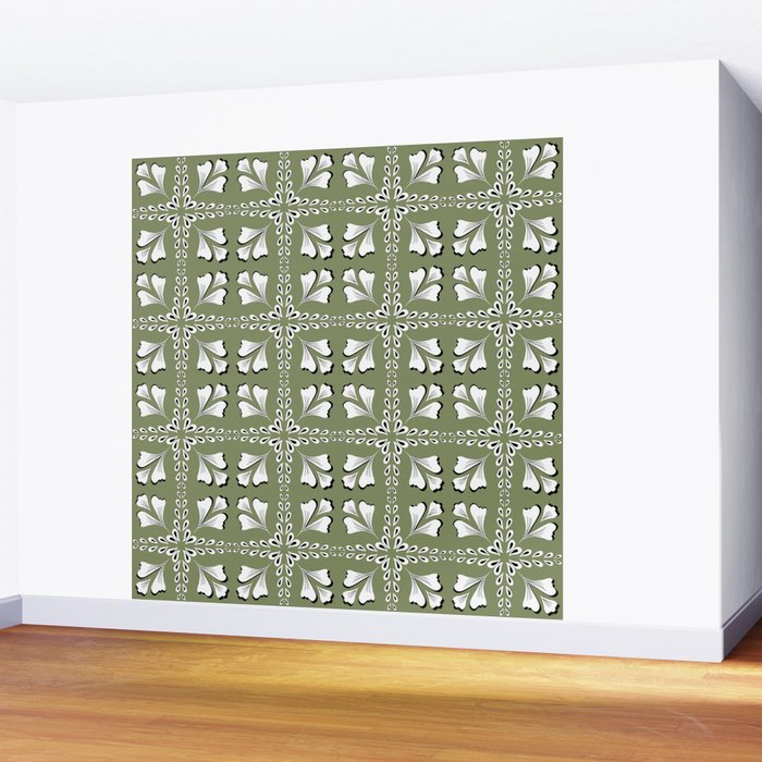 Leafy Meadow 2 Wall Mural Gallery Image 2