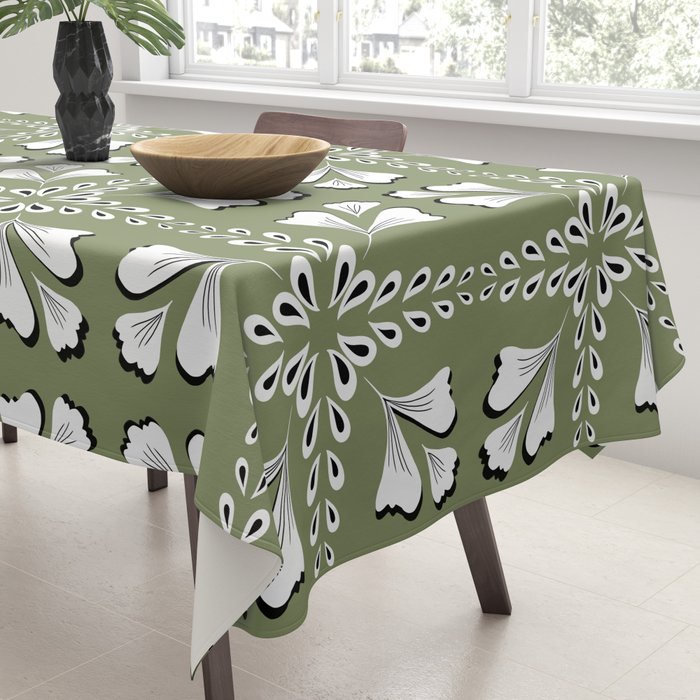 Leafy Meadow 2 Tablecloth Gallery Image 3
