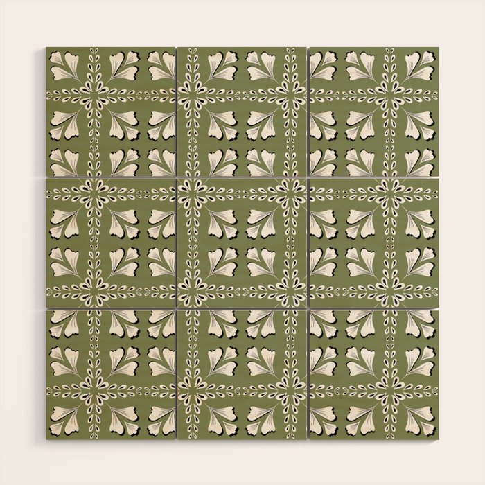 Leafy Meadow 2 Wood Wall Art Gallery Image 1