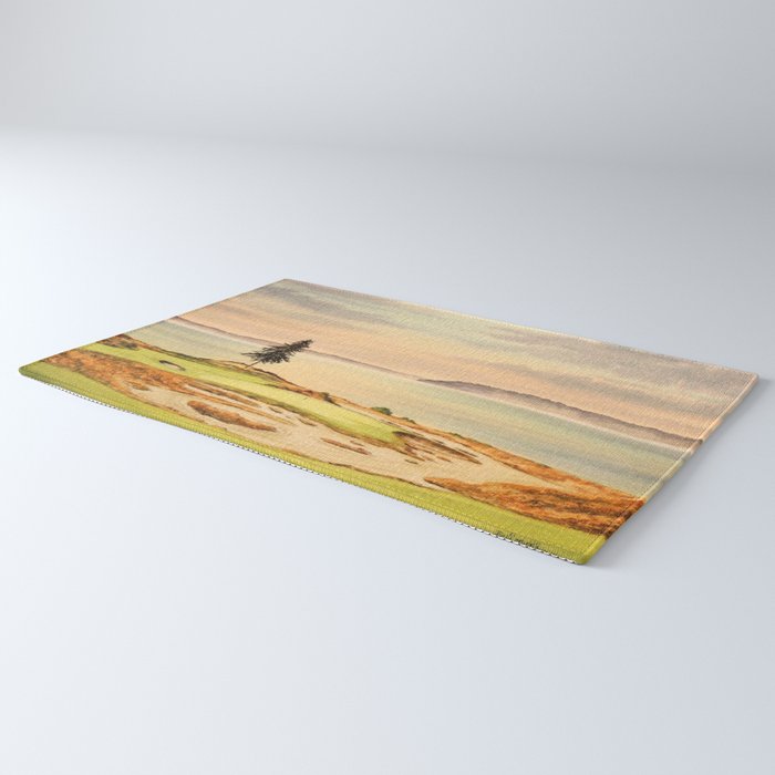 Chambers Bay Golf Course 15th Hole Rug Gallery Image 3