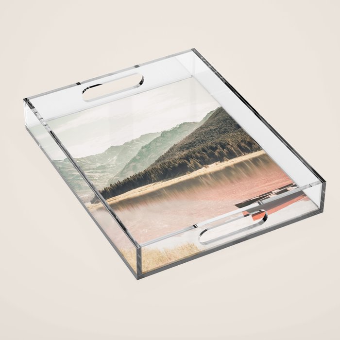 Piney River Colorado Acrylic Tray Gallery Image 1