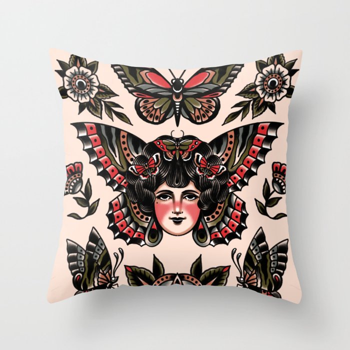 Butterflies Throw Pillow Gallery Image 6