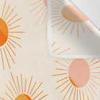 Sherbet Sunnies | Boho Sun Pattern Wall Tapestry Gallery Image 3