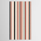 Classic Stripes XI - Neutral Pink Tablecloth Gallery Image 2