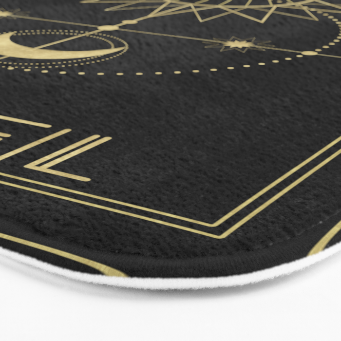 Le Soleil or The Sun Tarot Bath Mat Gallery Image 3