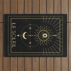 Le Soleil or The Sun Tarot Outdoor Rug Gallery Image 1