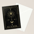 Le Soleil or The Sun Tarot Stationery Card Gallery Image 2