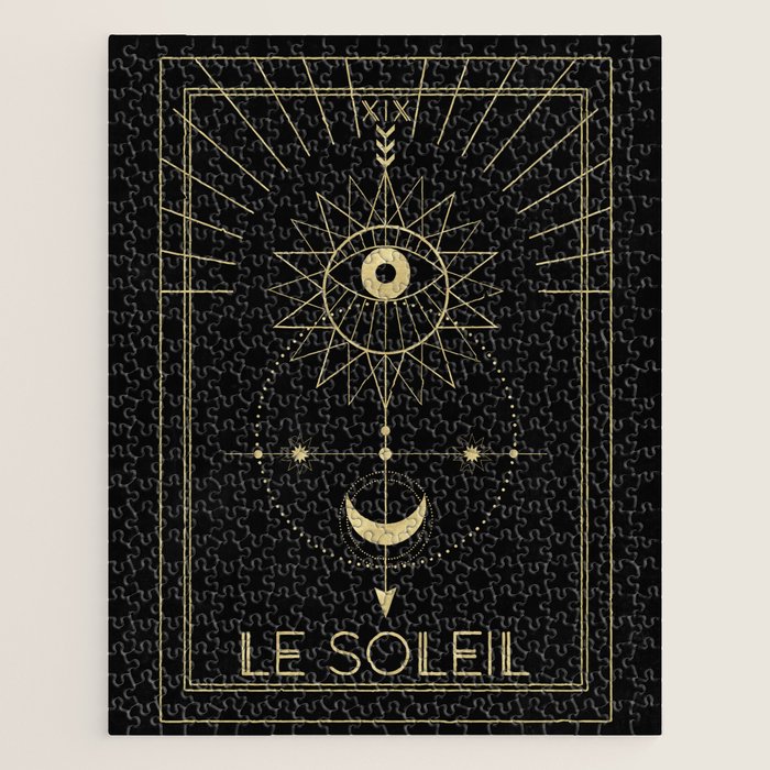 Le Soleil or The Sun Tarot Jigsaw Puzzle Gallery Image 1