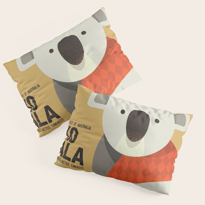 Hello Koala Pillow Sham Gallery Image 3