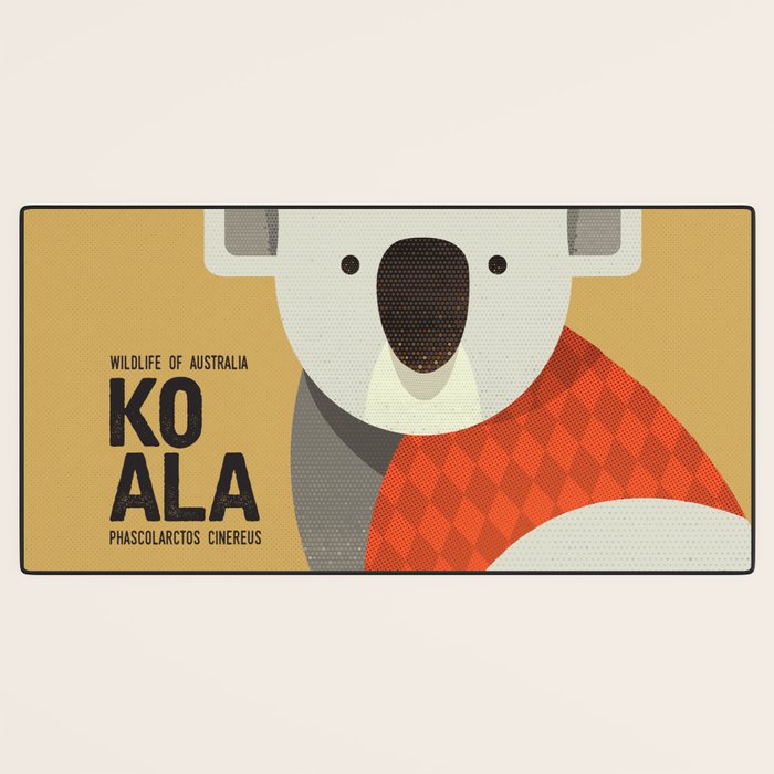 Hello Koala Desk Mat Gallery Image 3