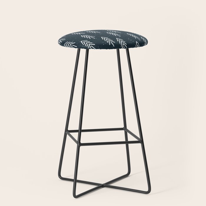 Pine Trees . Navy Stool Gallery Image 1