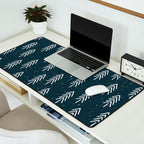 Pine Trees . Navy Desk Mat Gallery Image 2