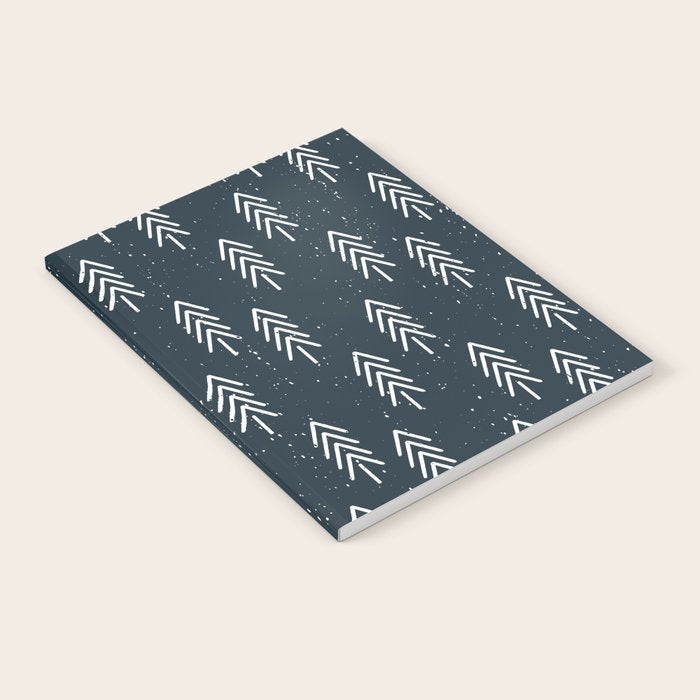 Pine Trees . Navy Notebook Gallery Image 2