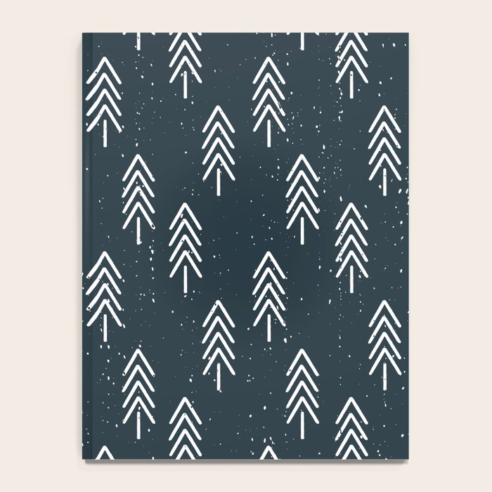 Pine Trees . Navy Notebook Gallery Image 4