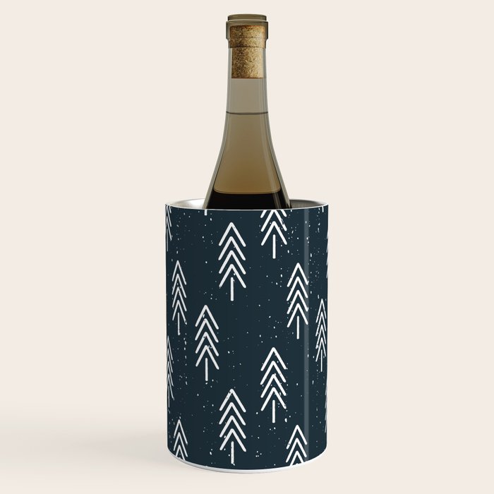 Pine Trees . Navy Wine Chiller Gallery Image 3