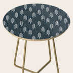 Pine Trees . Navy Side Table Gallery Image 2