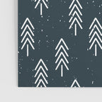 Pine Trees . Navy Poster Gallery Image 3