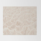 calming essentials meadow chalky rose Throw Blanket Gallery Image 2