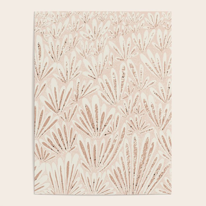 calming essentials meadow chalky rose Poster Gallery Image 4