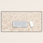 calming essentials meadow chalky rose Desk Mat Gallery Image 1