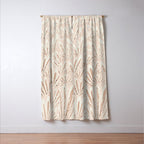 calming essentials meadow chalky rose Window Curtain Gallery Image 3