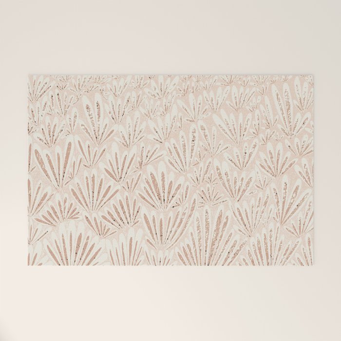 calming essentials meadow chalky rose Welcome Mat Gallery Image 1
