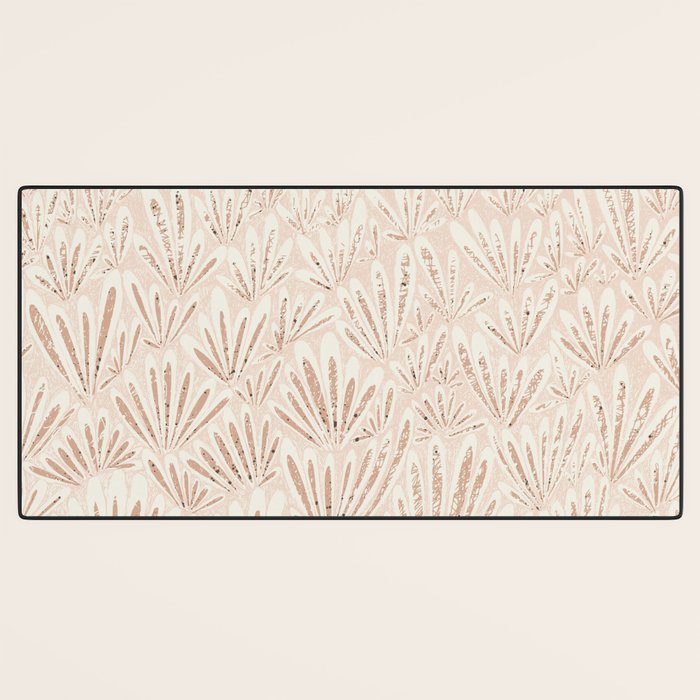 calming essentials meadow chalky rose Desk Mat Gallery Image 3