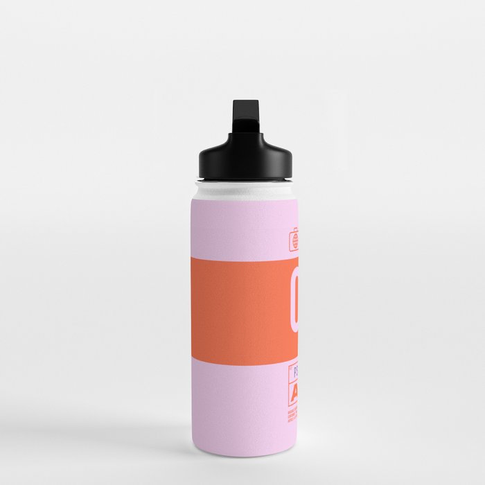 Luggage Tag B - ORD Chicago USA Water Bottle Gallery Image 3