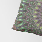 Purple and green mandala Pillow Sham Gallery Image 4