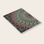 Purple and green mandala Notebook Gallery Image 3