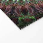 Purple and green mandala Welcome Mat Gallery Image 2