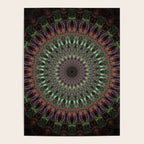 Purple and green mandala Poster Gallery Image 4