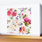 Beautiful Light Watercolor Painting Flower Pattern Floral Kingdom Wall Mural Gallery Image 2