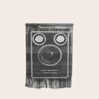 Vintage Brownie Kodak camera still life - retro film analog photography - black and white print Wall Hanging Gallery Image 1