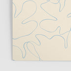 Abstract floral petal line art pattern Poster Gallery Image 3