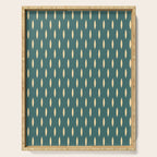 Minimalist Dash Pattern Casvani Serving Tray Gallery Image 1