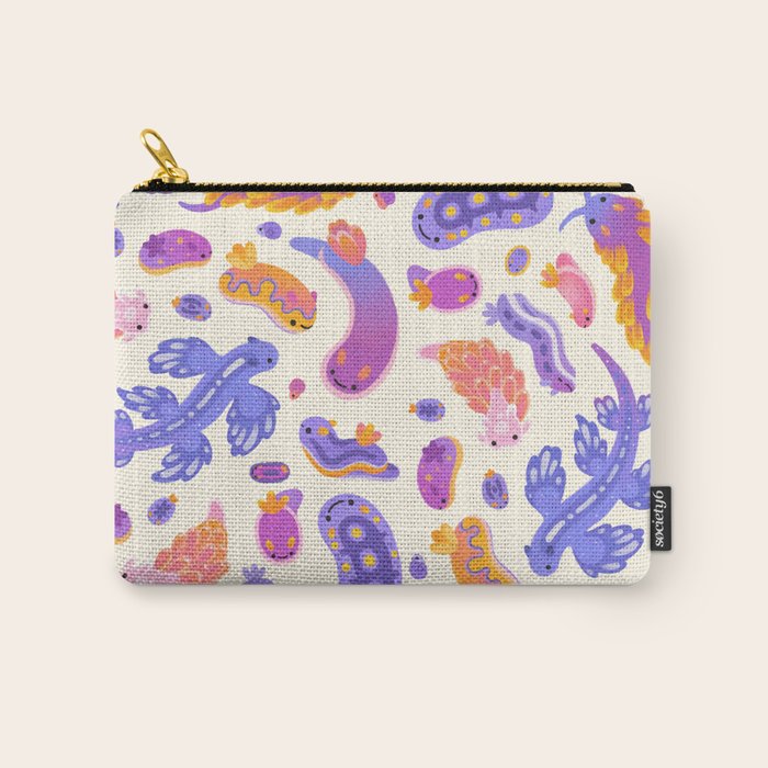 sea slug - pastel Carry All Pouch Gallery Image 1