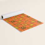 Leo Checkered Print Yoga Mat Gallery Image 2