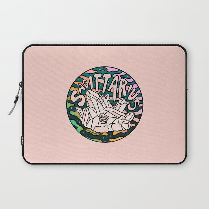 Sagittarius Crystal Laptop Sleeve Gallery Image 1