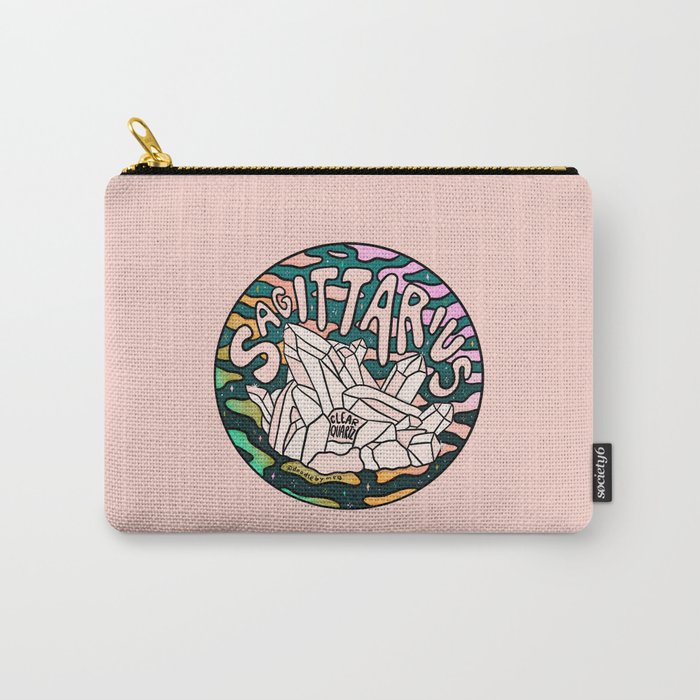 Sagittarius Crystal Carry All Pouch Gallery Image 1