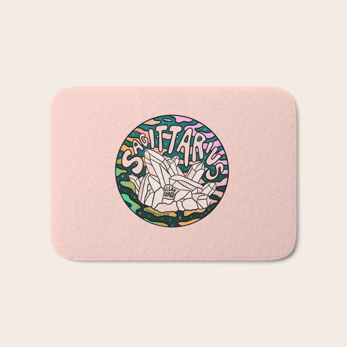 Sagittarius Crystal Bath Mat Gallery Image 1