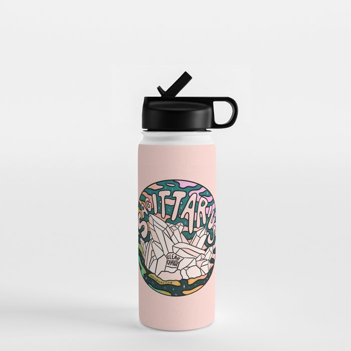 Sagittarius Crystal Water Bottle Gallery Image 1
