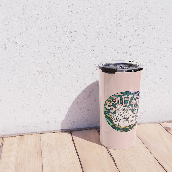 Sagittarius Crystal Travel Mug Gallery Image 4