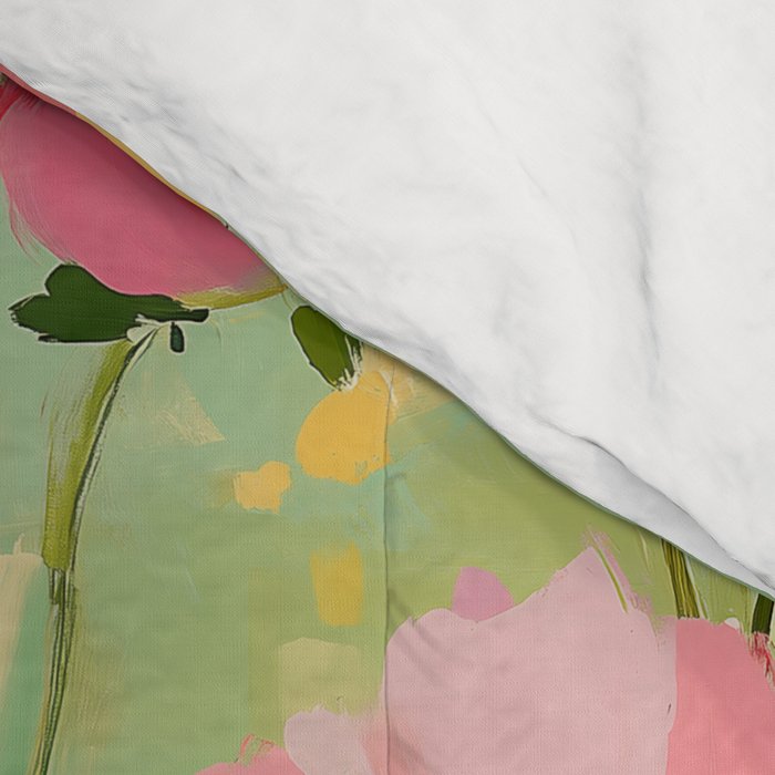 Bold Impressionist Floral Pattern Comforter Gallery Image 4