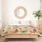 Bold Impressionist Floral Pattern Duvet Cover Gallery Image 3