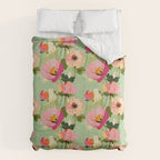 Bold Impressionist Floral Pattern Comforter Gallery Image 6